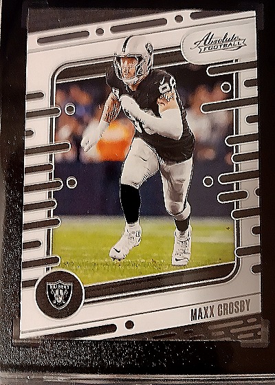 2024 Panini Absolute Maxx Crosby #56 Las Vegas Raiders — front