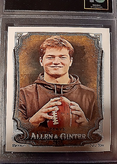 2024 Topps Allen & Ginter #272 Drake Maye — front