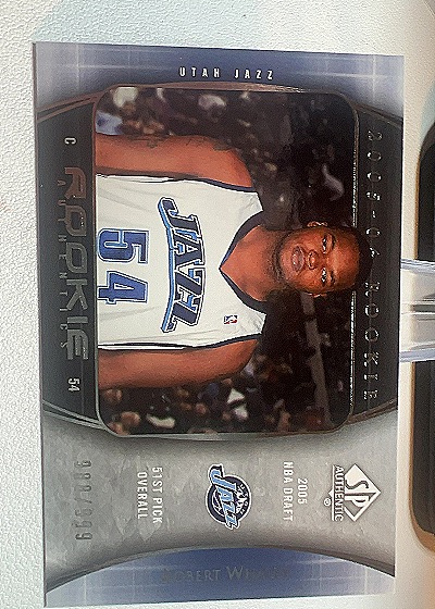2005-06 Upper Deck SP Authentic #143 Robert Whaley Rookie Authentics — front