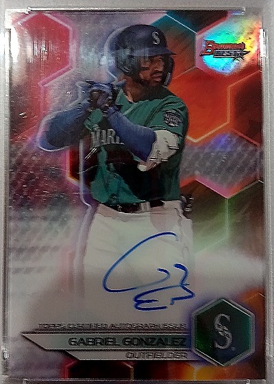 2023 Bowman's Best #B23-GG Gabriel Gonzalez Autograph — front