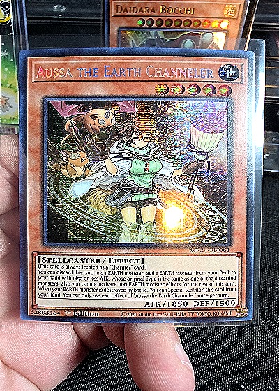 Aussa the Earth Channeler MP24-EN001 (2020) Yugioh — front