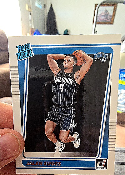 2021-22 Donruss #229 Jalen Suggs Rated Rookie — front
