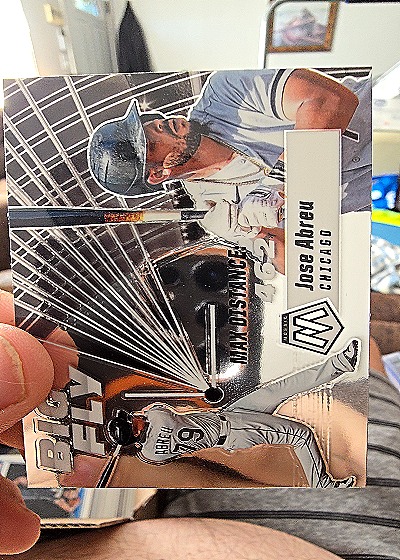2021 Panini Mosaic Big Fly #BF2 Jose Abreu — front