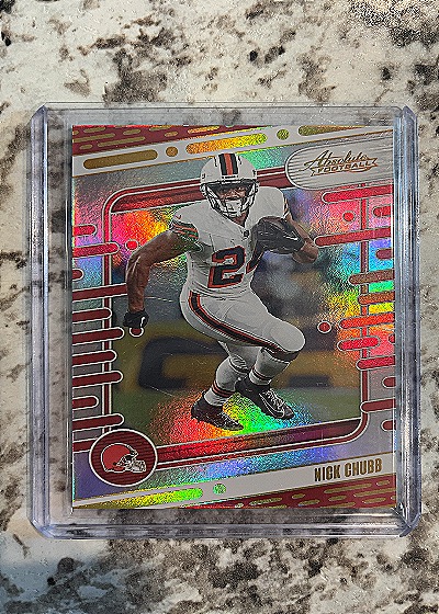 2024 Panini Absolute Football #23 Nick Chubb — front