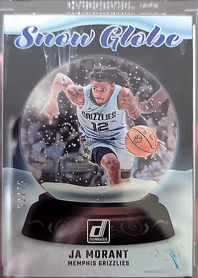 2024-25 Donruss Snow Globe Ja Morant — front