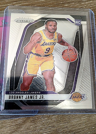 2024-25 Panini Prizm #243 Bronny James Jr. — front