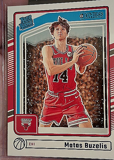 2024-25 Panini Donruss #240 Matas Buzelis Rated Rookie — front