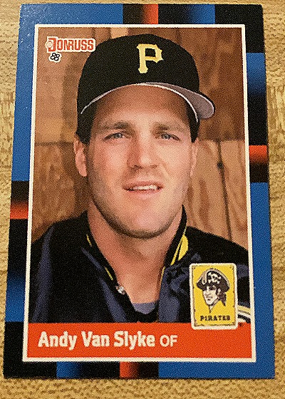 1988 Donruss #291 Andy Van Slyke — front