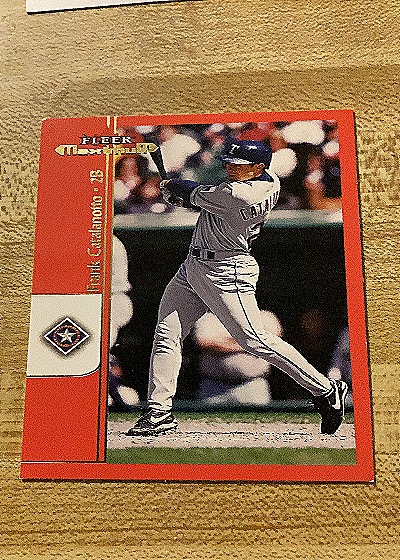 2002 Fleer Maximum #15 Frank Catalanotto — front