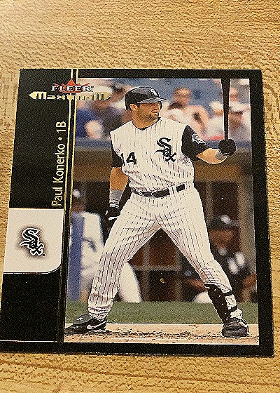 2002 Fleer Maximum #164 Paul Konerko — front
