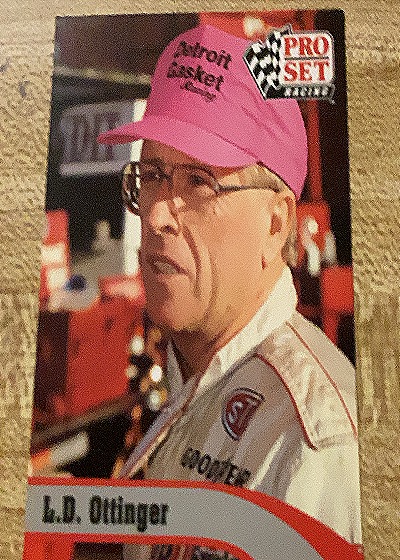 1990 Pro Set L.D. Ottinger — front