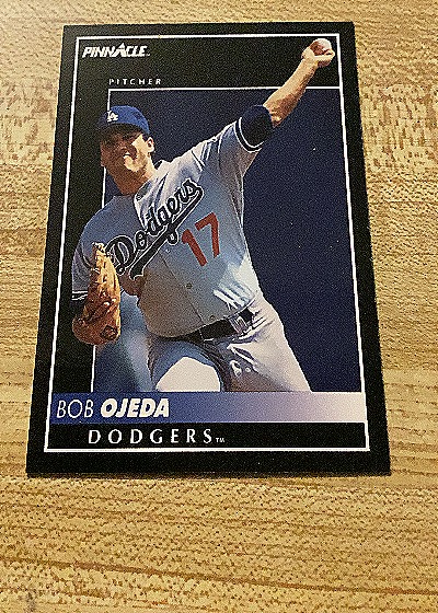 1992 Pinnacle #17 Bob Ojeda — front