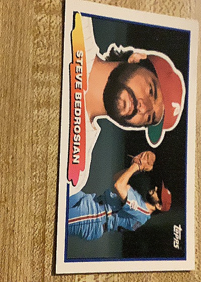 1988 Topps Big #23 Steve Bedrosian — front