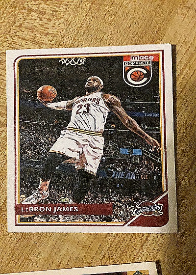 2015-16 Panini Complete #53 LeBron James Cleveland Cavaliers — front