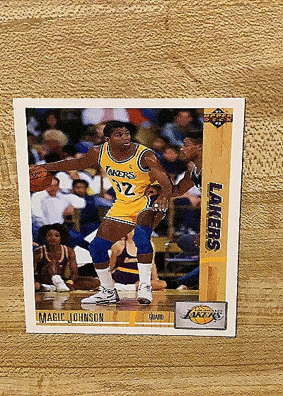 1991-92 Upper Deck #45 Magic Johnson — front