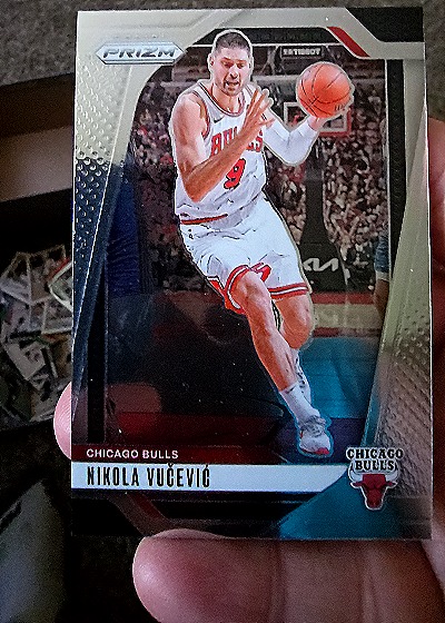 2024-25 Panini Prizm #216 Nikola Vučević Chicago Bulls — front