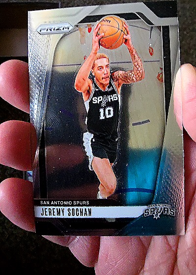 2024-25 Panini Prizm Jeremy Sochan — front