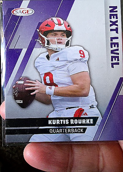 2025 SAGE Football High Series #119 Kurtis Rourke — front