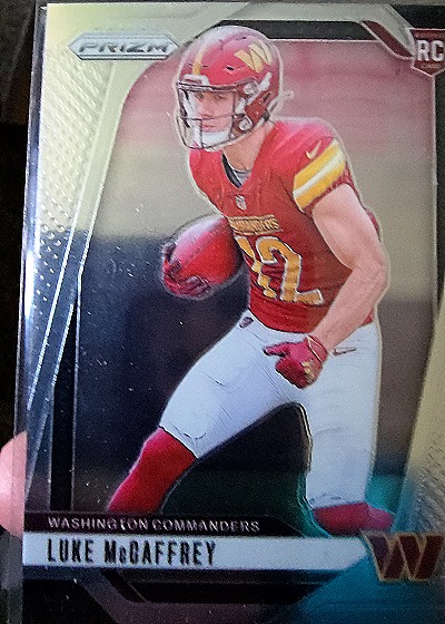 2024 Panini Prizm #367 Luke McCaffrey — front