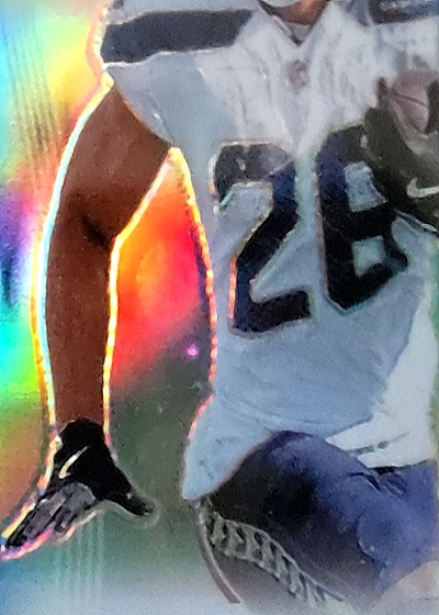 2023 Topps Composite Midnight #348 Rashaad Penny — front