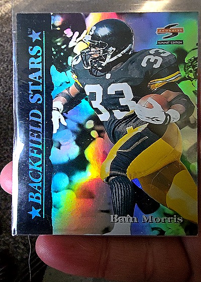 1995 Score Summit Edition Backfield Stars Bam Morris — front