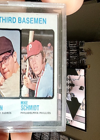 1973 Topps #615 Mike Schmidt Rookie Card — front