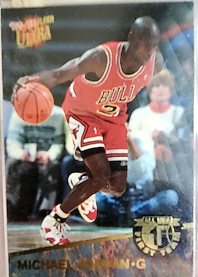 1992-93 Fleer Ultra #4 Michael Jordan All-NBA — front