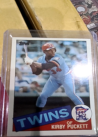 1985 Topps #536 Kirby Puckett Rookie Card — front