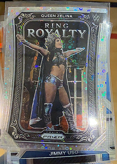 2023 Panini Prizm WWE Ring Royalty #8 Queen Zelina — front