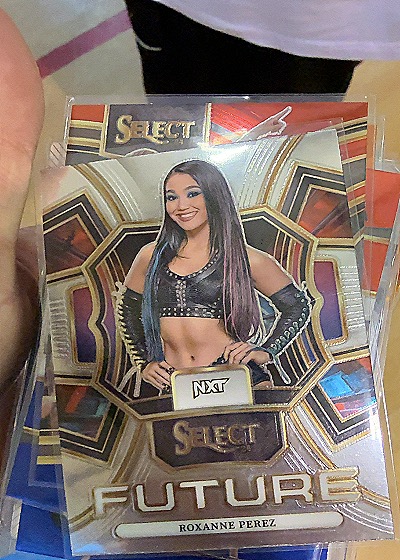 2024 Panini Select WWE #8 Roxanne Perez Future Insert NXT — front