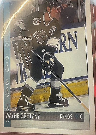 1992-93 O-Pee-Chee #15 Wayne Gretzky Los Angeles Kings — front