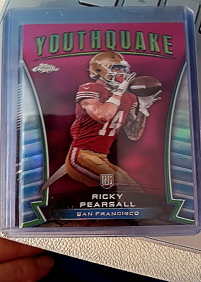 2024 Topps Chrome Youthquake #Y-19 Ricky Pearsall — front