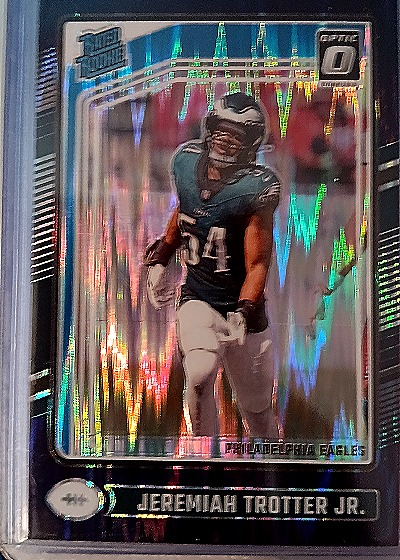 2024 Donruss Optic Jeremiah Trotter Jr. Philadelphia Eagles — front