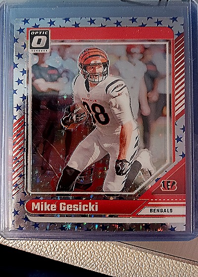 2024 Panini Donruss Optic #42 Mike Gesicki — front