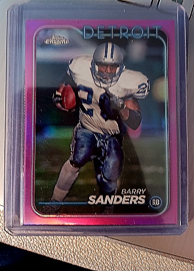 2024 Topps Chrome #67 Barry Sanders — front