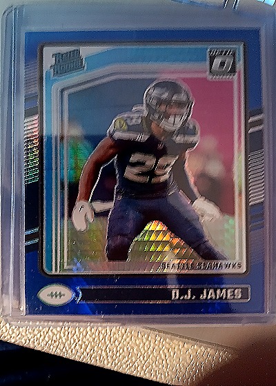 2024 Donruss Optic #222 D.J. James — front