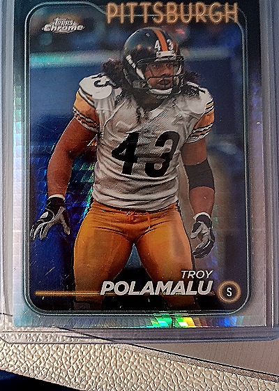 2024 Topps Chrome #162 Troy Polamalu — front