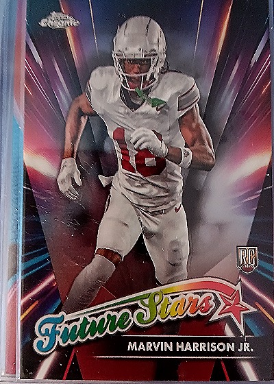 2024 Topps Chrome Future Stars #FS-8 Marvin Harrison Jr. — front