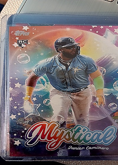 2024 Topps Update Series Mystical #MYS-12 Junior Caminero — front
