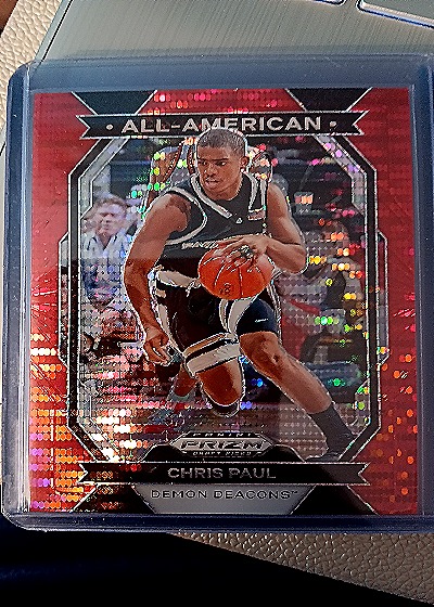 2024 Panini Prizm Draft Picks All-American Chris Paul #21 — front