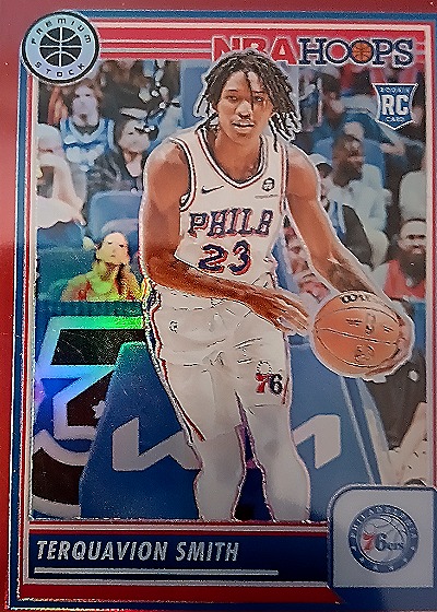 2023-24 NBA Hoops Premium Stock #50 Terquavion Smith — front