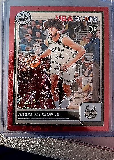 2023-24 Panini NBA Hoops Premium Stock #67 Andre Jackson Jr. — front