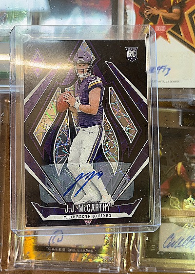 2024 Panini Phoenix #185 J.J. McCarthy — front