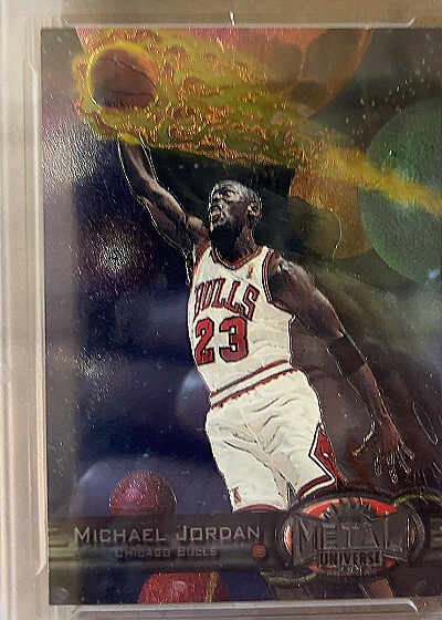 1997-98 Skybox Metal Universe #23 Michael Jordan — front