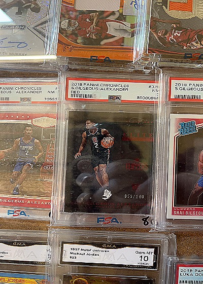 2018 Panini Chronicles #323 Shai Gilgeous-Alexander — front