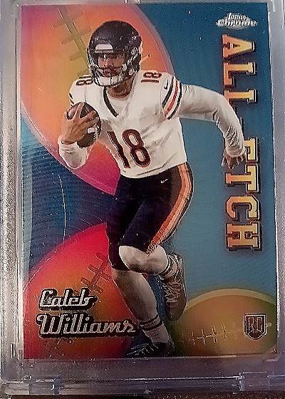 2024 Topps Chrome All-Etch Caleb Williams #CAE-CW Rookie — front
