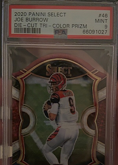 2020 Panini Select #46 Joe Burrow — front