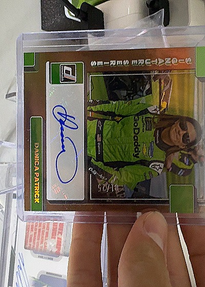 2023 Donruss Optic Signature Series Danica Patrick Autograph — front
