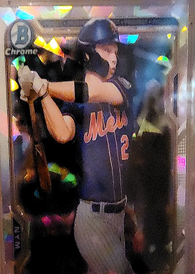 2023 Bowman Chrome Mark Canha #BCP-23 — front