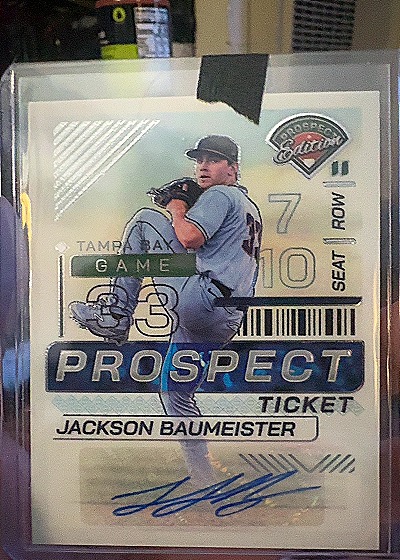 2024 Panini Prospect Edition #126 Jackson Baumeister — front